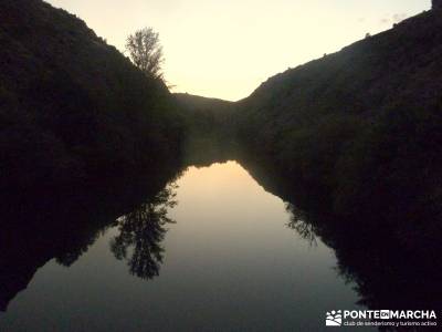 Meandros Río Lozoya-Pontón de la Oliva;actividad vespertina; villarreal de san carlos rutas por ca